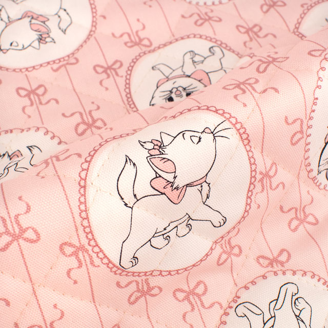 生地 BTSシリーズ おしゃれキャットマリーちゃん/キルティング(GRQ-1147) 1A.ピンク 09Zz99_