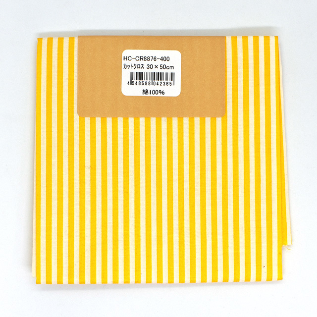 カットクロス ストライプ(HC-CR8876CUT) 400.イエロー 99Zz99_