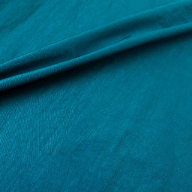 生地 カジュアルナイロン (HMF-08) SBL.ピーコックブルー 99Zz99_