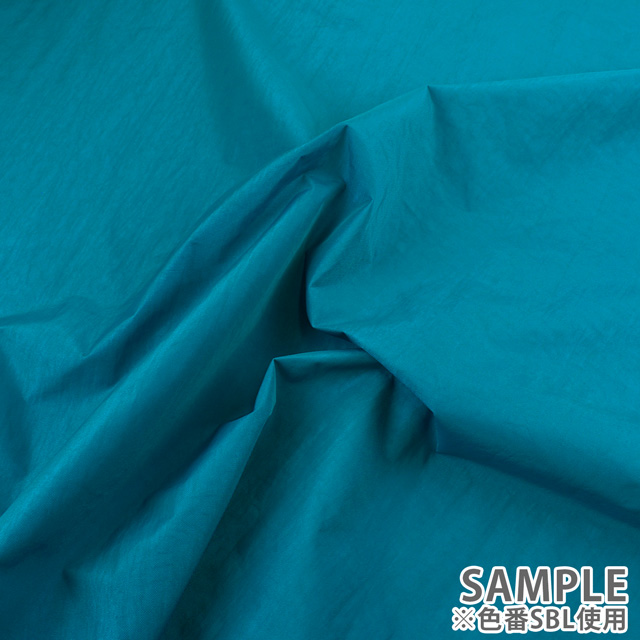 生地 カジュアルナイロン (HMF-08) SBL.ピーコックブルー 99Zz99_