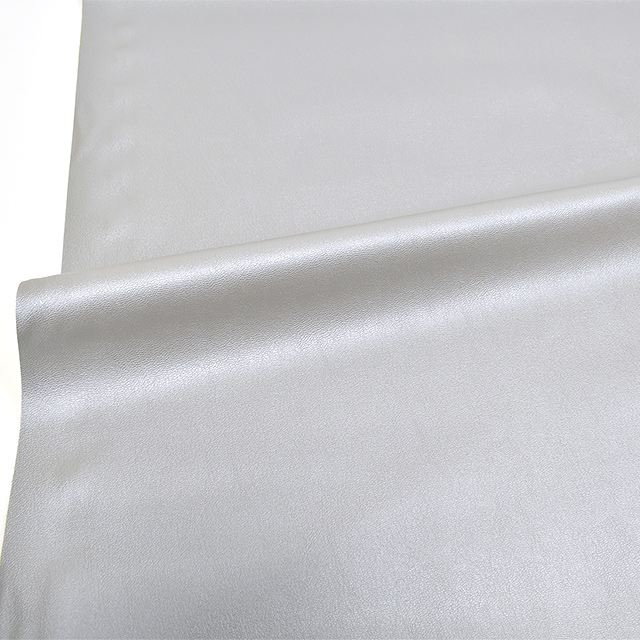 合皮生地 フェイクレザー セミディ(HMF-09) S.シルバー 10Bn99_