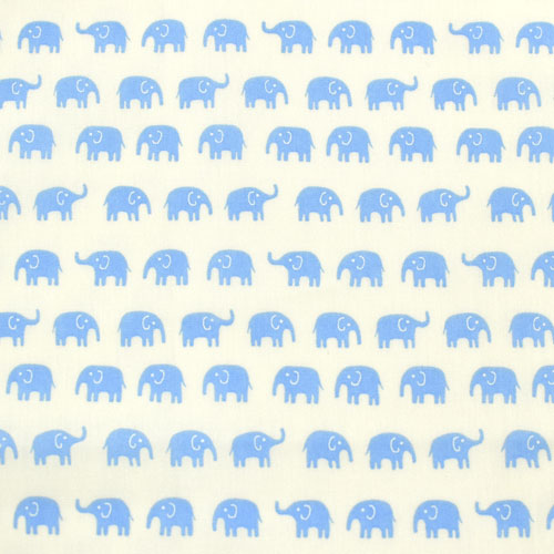 生地 ホーミーコレクション ぞうさん(DH11724L) C.オフホワイト系 09Aa01_