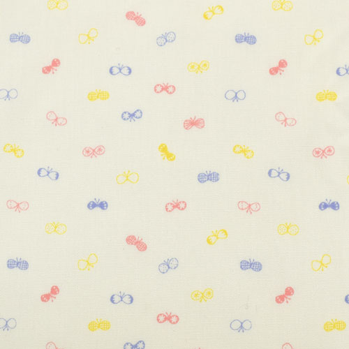 生地 ホーミーコレクション ちょうちょ(DH13096S) A.オフホワイト系 09Aa01_