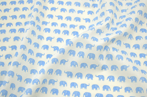 生地 ホーミーコレクション ぞうさん(DH11724L) C.オフホワイト系 09Aa01_