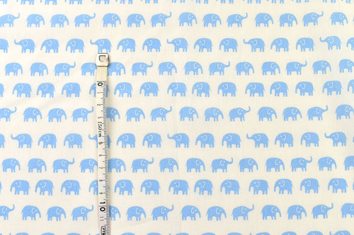 生地 ホーミーコレクション ぞうさん(DH11724L) C.オフホワイト系 09Aa01_