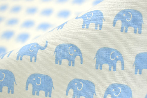 生地 ホーミーコレクション ぞうさん(DH11724L) C.オフホワイト系 09Aa01_
