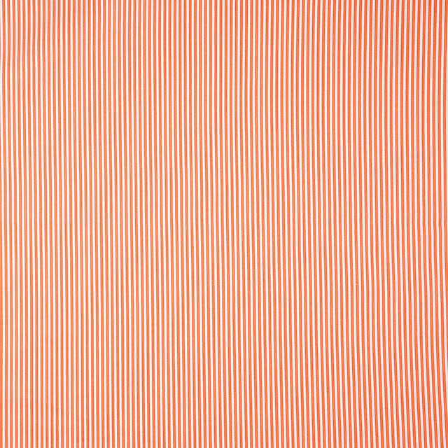 生地 ストライププリント(HS1281) 2.オレンジ×白 09Bk23_