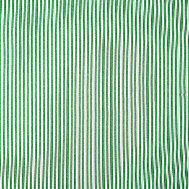 生地 ストライププリント(HS1282) 5.緑×白 09Bk23_