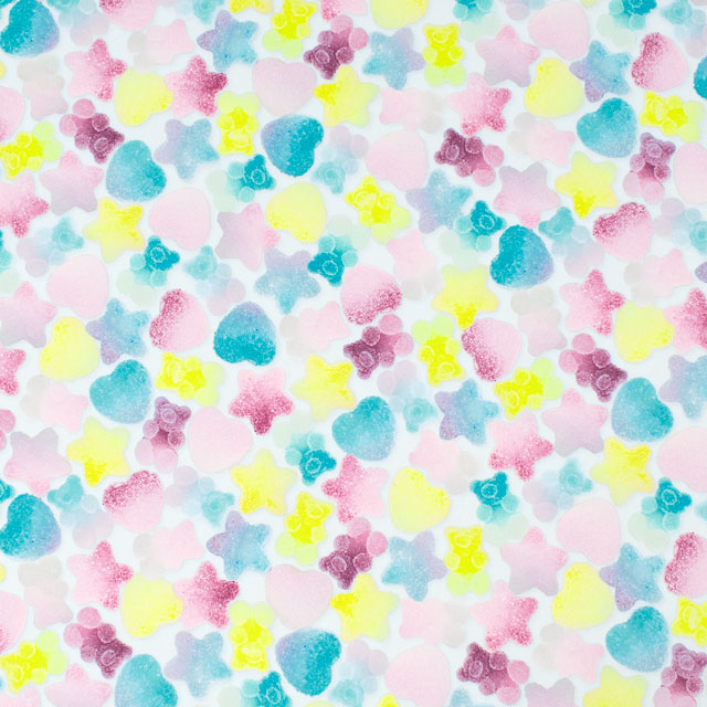 生地 imaDOKI Kids-イマドキキッズ- グミパーツ/トロピカル(ピーチスキン加工)(IMAF-19) 99Zz99_