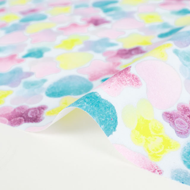 生地 imaDOKI Kids-イマドキキッズ- グミパーツ/トロピカル(ピーチスキン加工)(IMAF-19) 99Zz99_