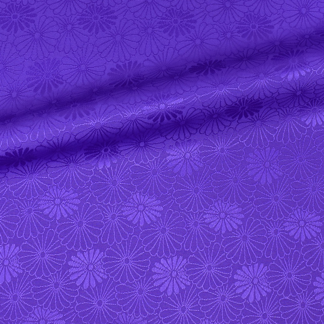 生地 地紋織 紋菊 26.桔梗 09Bh18_