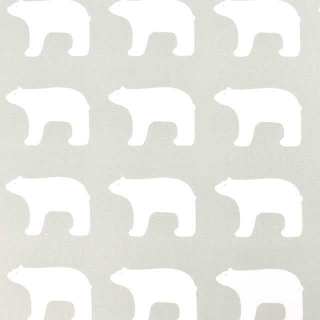 生地 kippis-キッピス- Jaakarhu シロクマ/オックス (KPO) 6B.グレー 09Ac04j