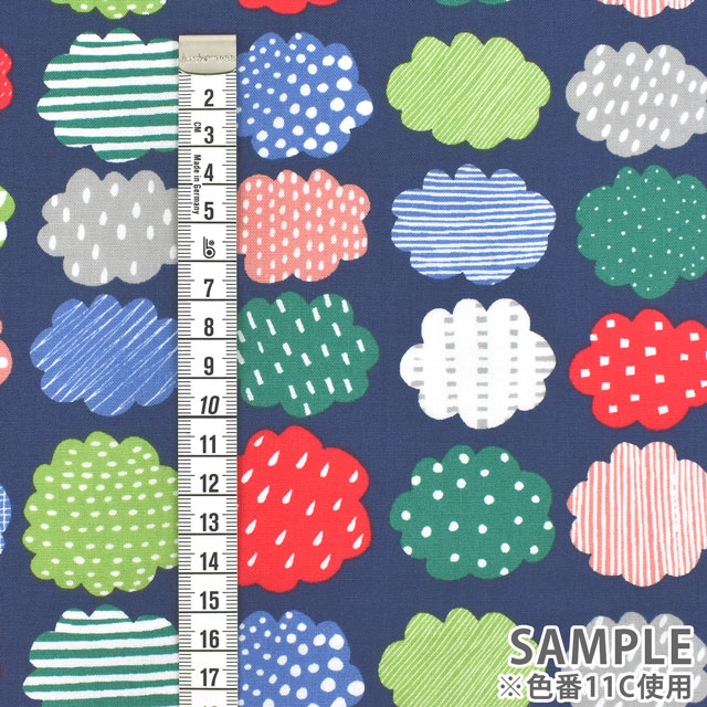 生地 kippis-キッピス- Puolipouta 晴れときどき雲/シーチング (KPS) 11G.ベージュ 09Ac04j