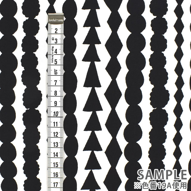 生地 kippis-キッピス- Salmiakki サルミアッキ/オックス (KPO) 19D.ピンク×ブラック 99Zz99j