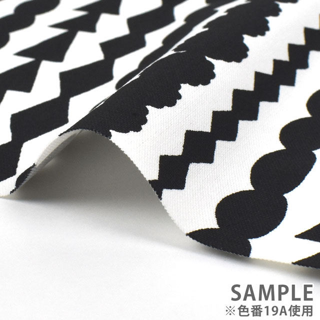 生地 kippis-キッピス- Salmiakki サルミアッキ/オックス (KPO) 19D.ピンク×ブラック 99Zz99j