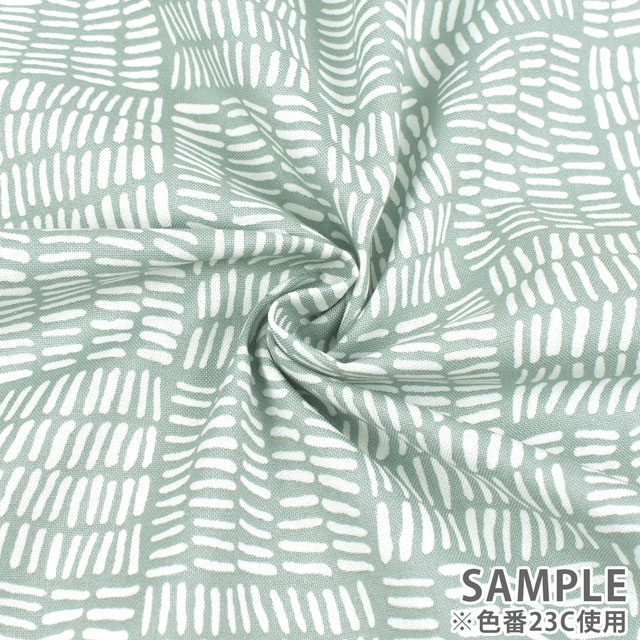 生地 kippis-キッピス- Tikku 棒/シーチング (KPS) 23C.グレー 99Zz99j