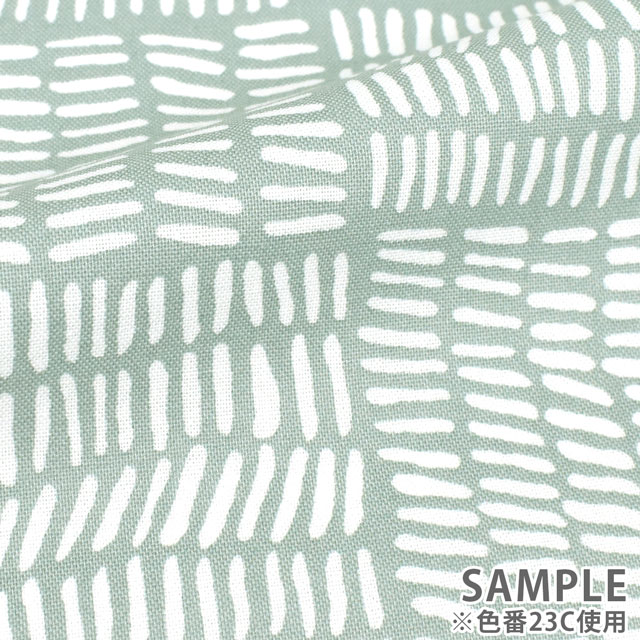 生地 kippis-キッピス- Tikku 棒/シーチング (KPS) 23C.グレー 99Zz99j