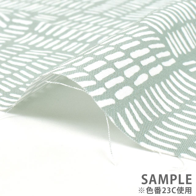 生地 kippis-キッピス- Tikku 棒/シーチング (KPS) 23C.グレー 99Zz99j