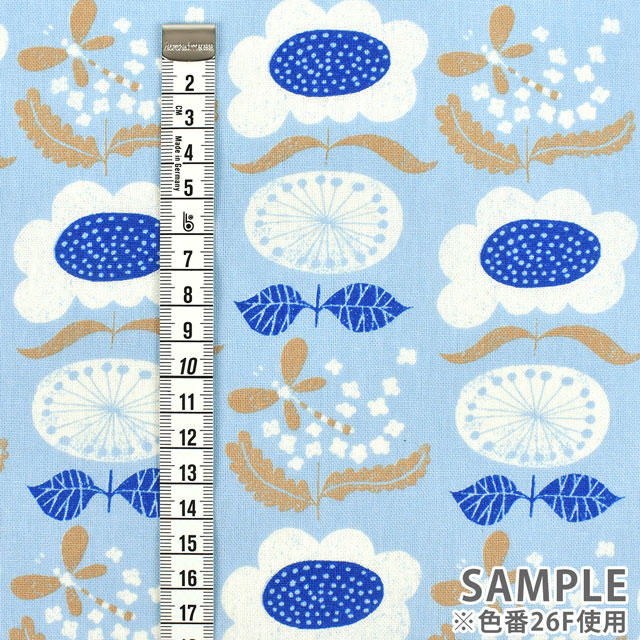 生地 kippis-キッピス- Kumpula クンプラの街/綿麻キャンバス(KPC) 26D.ライトイエロー 99Zz99j