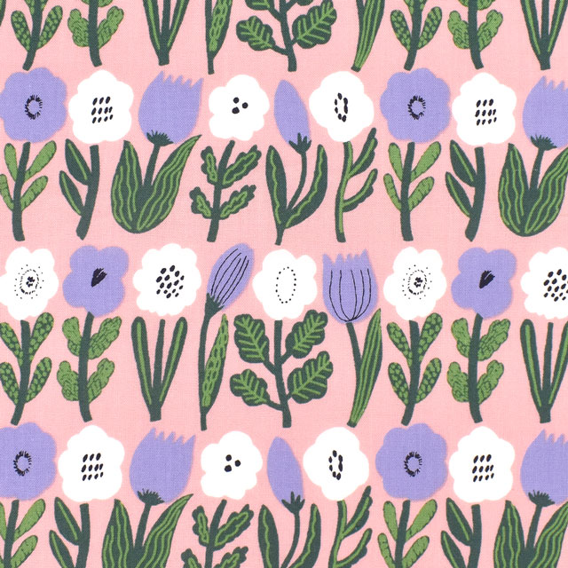 生地 kippis-キッピス- Luokkakaveri 同級生/シーチング(KPS) 56A.ピンク 99Zz99j