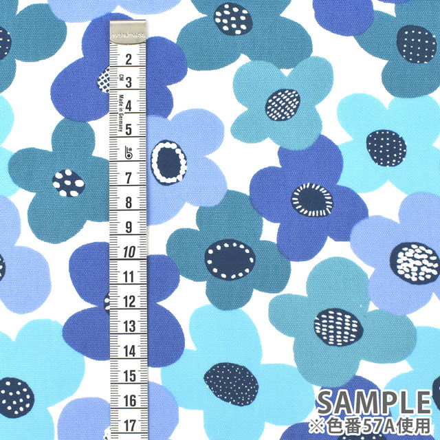 生地 kippis-キッピス- Kevat ケヴァット 春/オックス(KPO) 57A.ブルー 09Ac04j