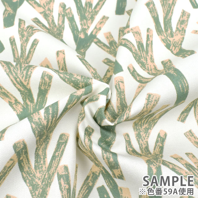 生地 kippis-キッピス- Varpu ヴァルプ 小枝/オックス(KPO) 59B.ターコイズ 99Zz99j