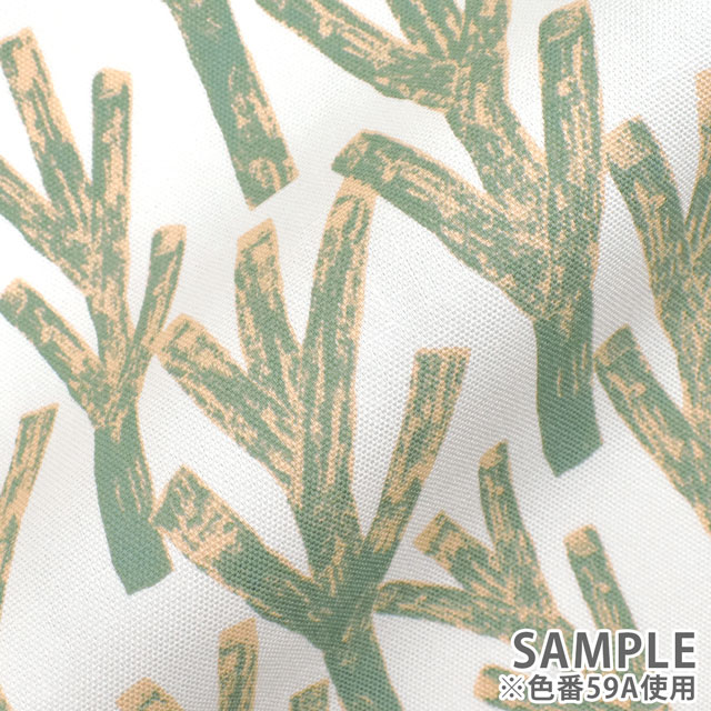 生地 kippis-キッピス- Varpu ヴァルプ 小枝/オックス(KPO) 59B.ターコイズ 99Zz99j