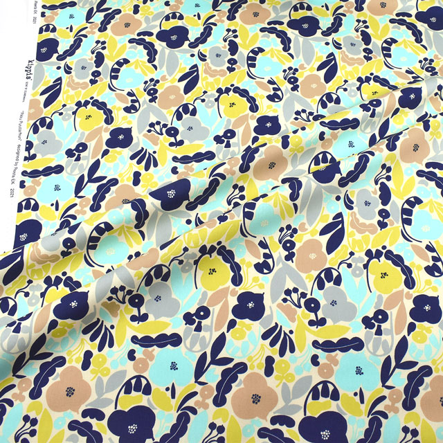 生地 kippis-キッピス- ピックプーフルタリ 小さな庭師/オックス(KPO) 60A.イエロー 09Ac04j