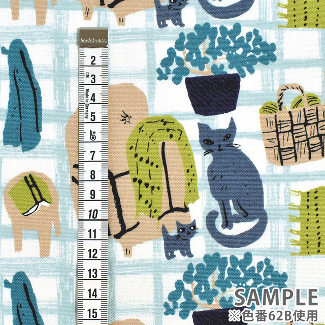 生地 kippis-キッピス- Hygge ヒュッゲ/オックス(KPO) 62B.ブルー 09Ac04j