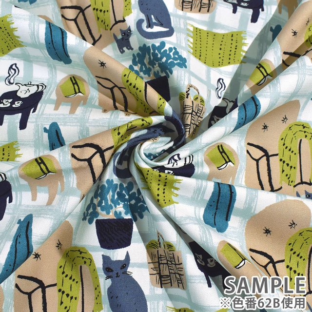 生地 kippis-キッピス- Hygge ヒュッゲ/オックス(KPO) 62B.ブルー 09Ac04j