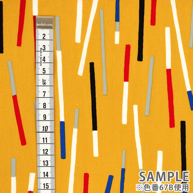 生地 kippis-キッピス- Tikut リズミカルな色エンピツ/オックス(KPO) 67A.オフホワイト 99Zz99j