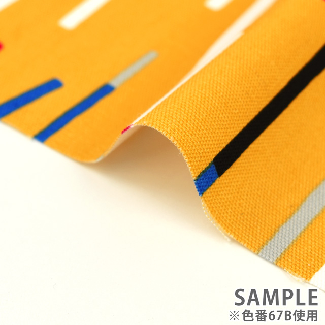 生地 kippis-キッピス- Tikut リズミカルな色エンピツ/オックス(KPO) 67A.オフホワイト 99Zz99j