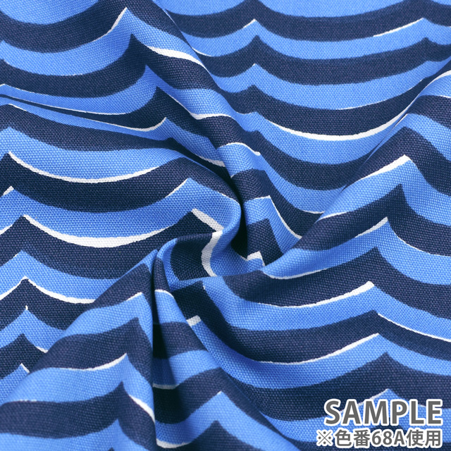 生地 kippis-キッピス- Mininki うねり/オックス(KPO) 68B.イエロー 09Ac04j