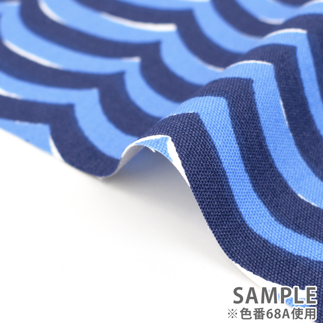 生地 kippis-キッピス- Mininki うねり/オックス(KPO) 68B.イエロー 09Ac04j