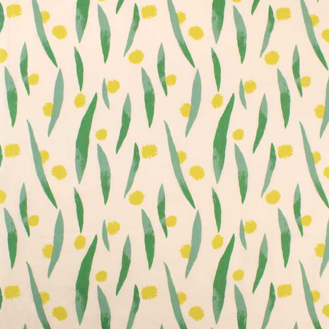 生地 kippis-キッピス- Pompom ポンポン/シーチング(KPS) 89A.アイボリー 09Ac04j