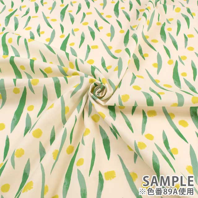 生地 kippis-キッピス- Pompom ポンポン/シーチング(KPS) 89A.アイボリー 09Ac04j