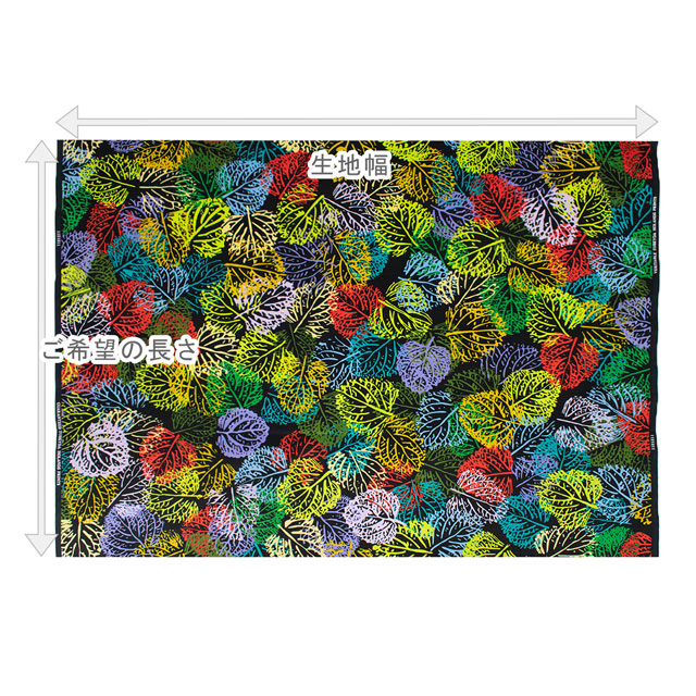 生地 アフリカ布 キテンゲ 24SS 3.ネイビー×マルチ 09Ae99_