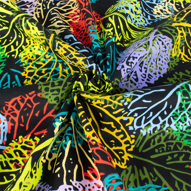 生地 アフリカ布 キテンゲ 24SS 3.ネイビー×マルチ 09Ae99_