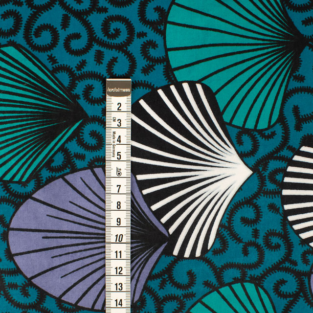 生地 アフリカ布 キテンゲ 24SS 7.ブルー 09Ae99_