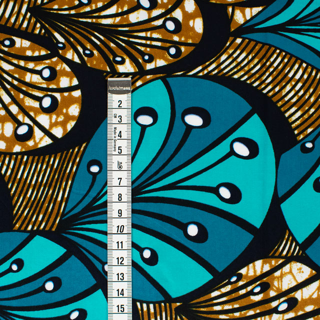 生地 アフリカ布 キテンゲ 24SS 26.ブルー 09Ae99_