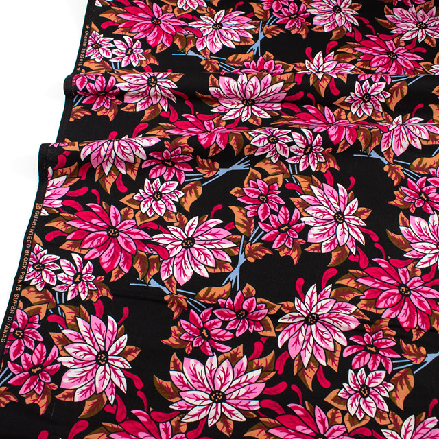 生地 アフリカ布 キテンゲ 25SS 10.ピンク 09Ae99_