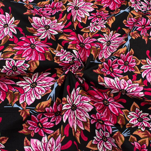 生地 アフリカ布 キテンゲ 25SS 10.ピンク 09Ae99_