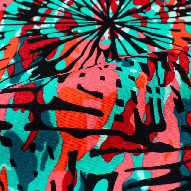 生地 アフリカ布 キテンゲ 25SS 22.マルチ 09Ae99_