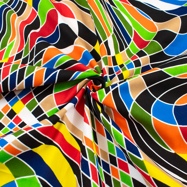 生地 アフリカ布 キテンゲ 25SS 23.マルチ 09Ae99_