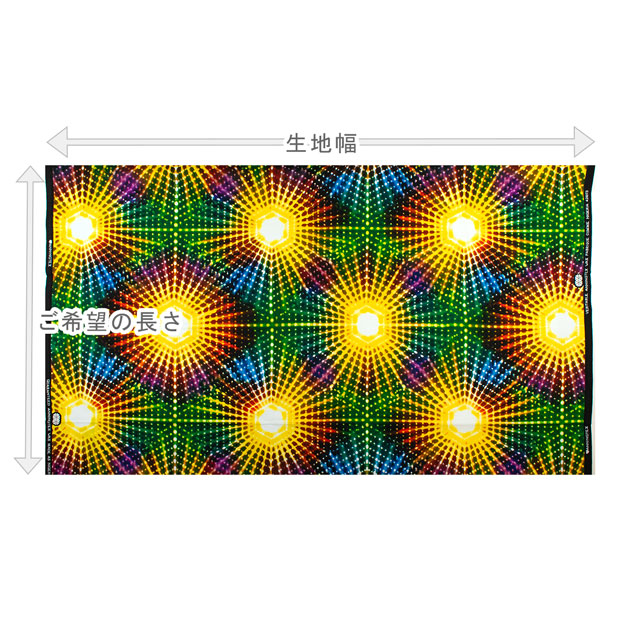 生地 アフリカ布 キテンゲ 25SS 25.マルチ 09Ae99_