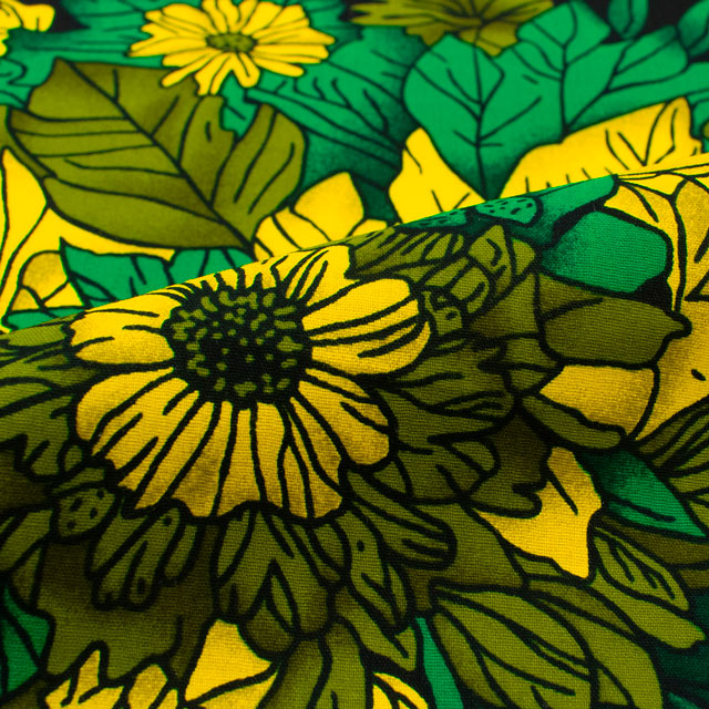 生地 アフリカ布 キテンゲ 25SS 27.グリーン 09Ae99_