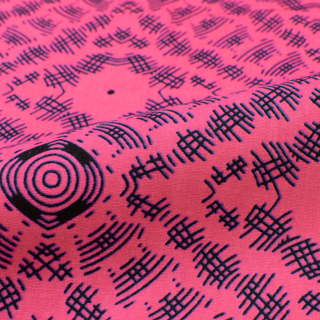 生地 アフリカ布 キテンゲ 25SS 28.ピンク 09Ae99_