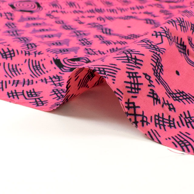 生地 アフリカ布 キテンゲ 25SS 28.ピンク 09Ae99_