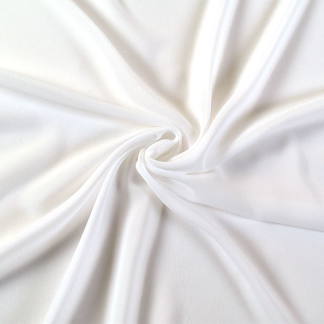 生地 75Dシフォンジョーゼット（KKF7572） 1.白 10Bf09_