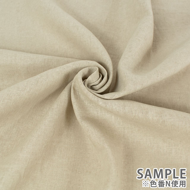 生地 スタンダードリネン(KOF-01N) N.ナチュラル 09Cu44_